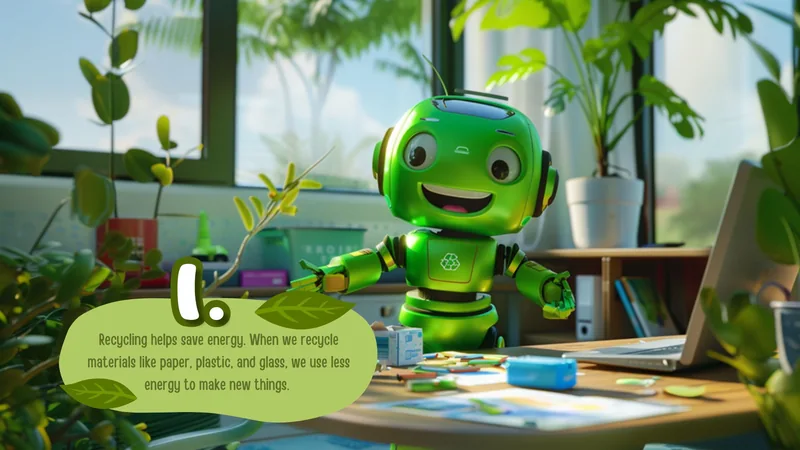 buku cerita let's recycle: indonesia inggris