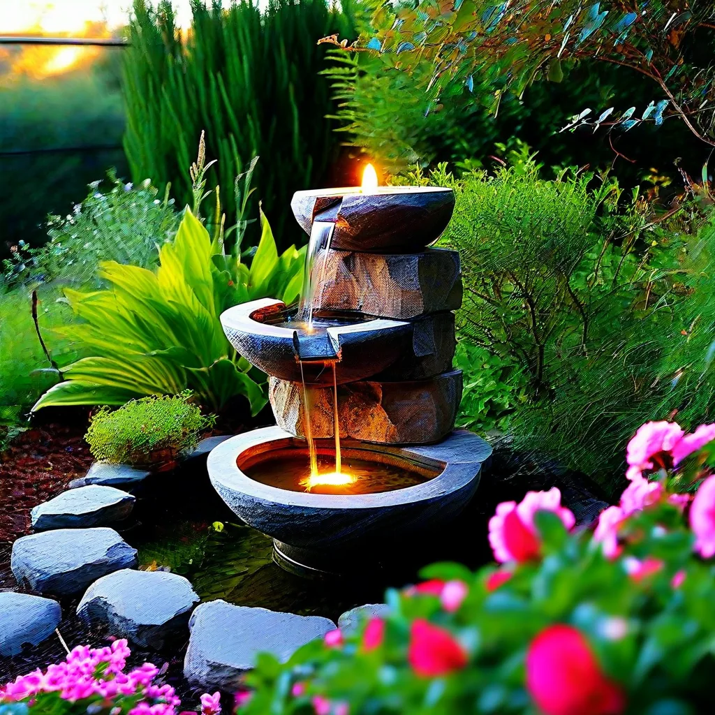 jasa pembuatan air mancur taman