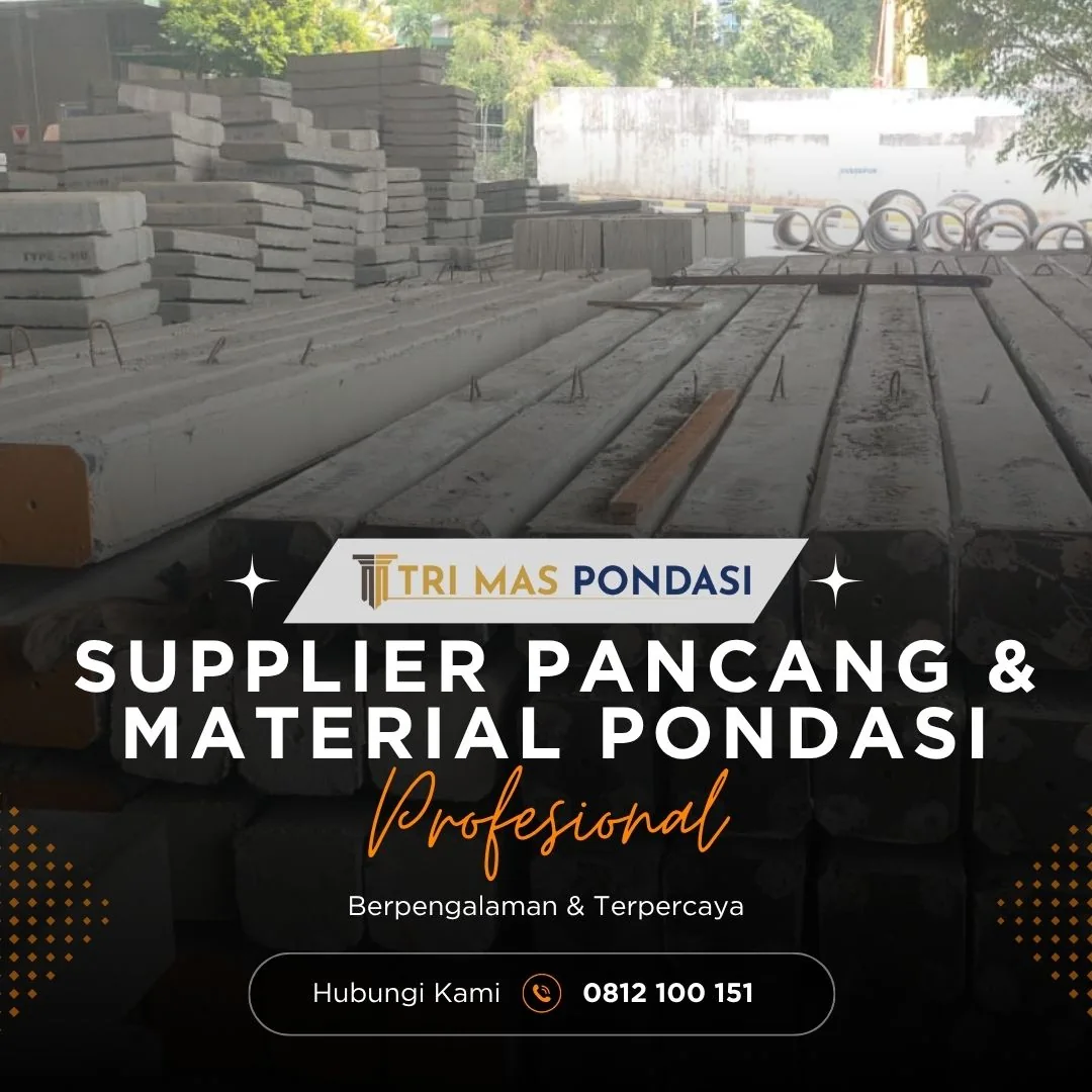 Supplier Tiang Pancang & Material Pondasi | PT. Tri Mas Pondasi berkomitmen menjadi one stop service penyedia pondasi di Indonesia