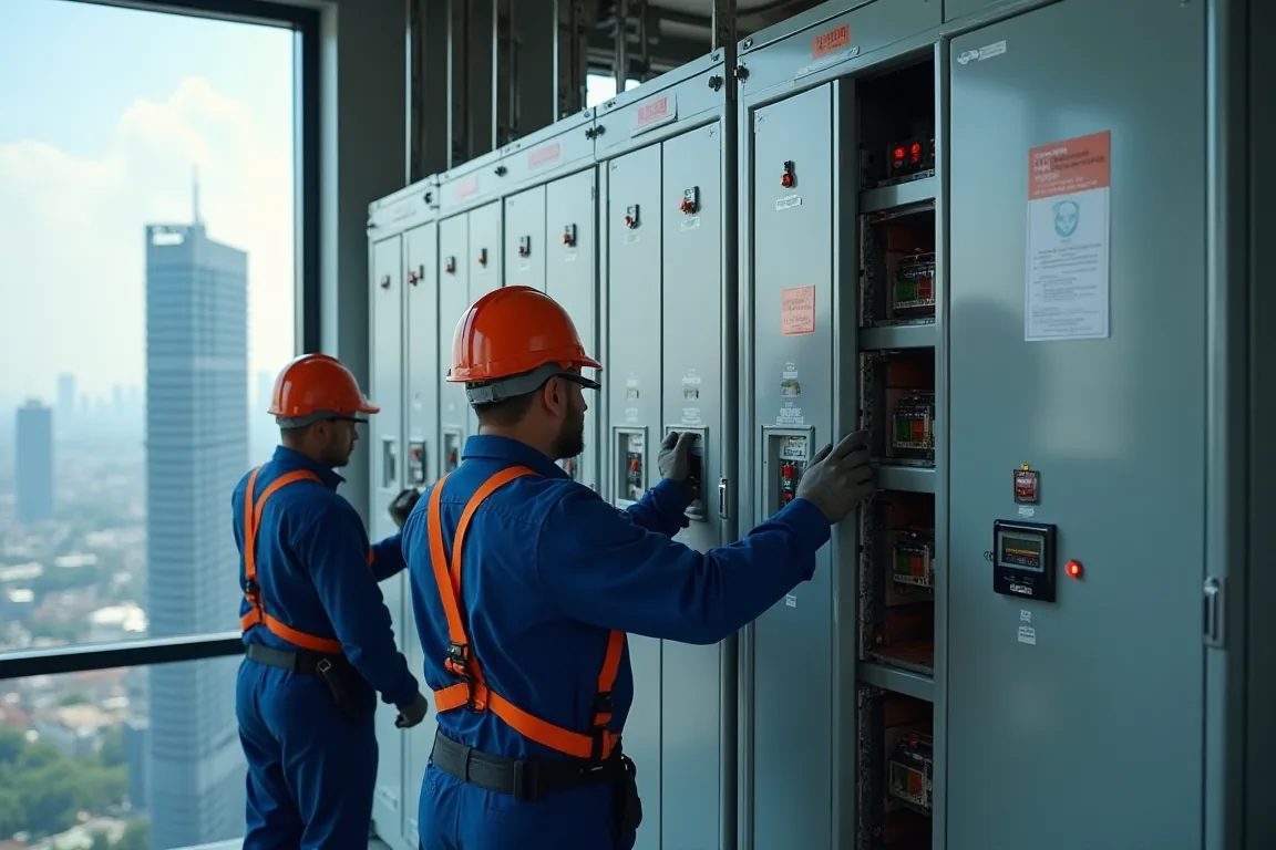 Jasa Pasang Panel MDP Jakarta Instalasi Gedung High-Rise
